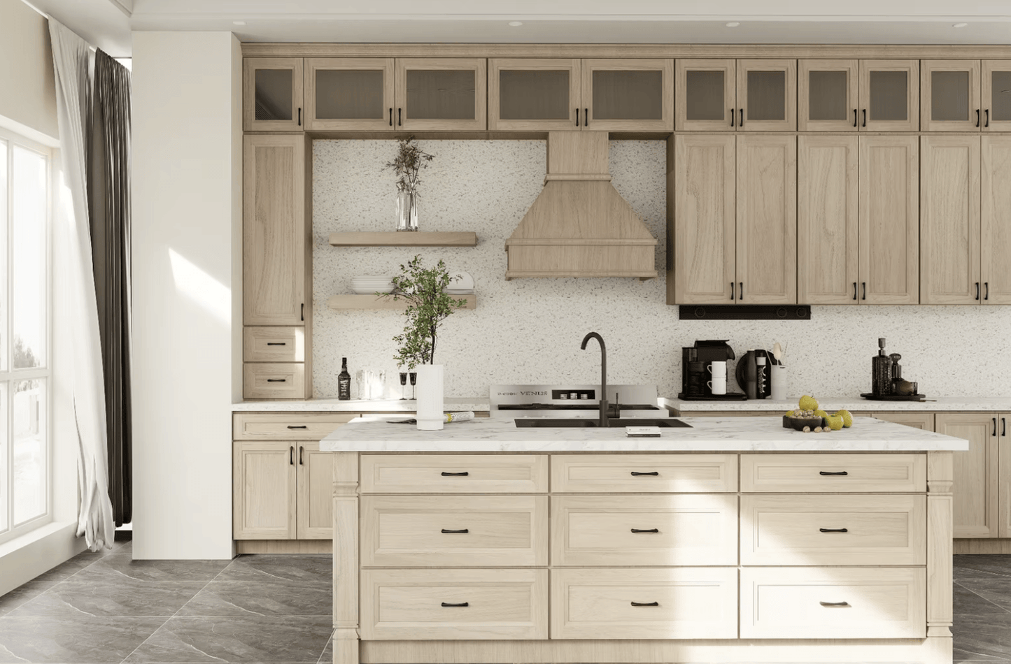 European White Oak Kitchen Cabinets Joplin,MO